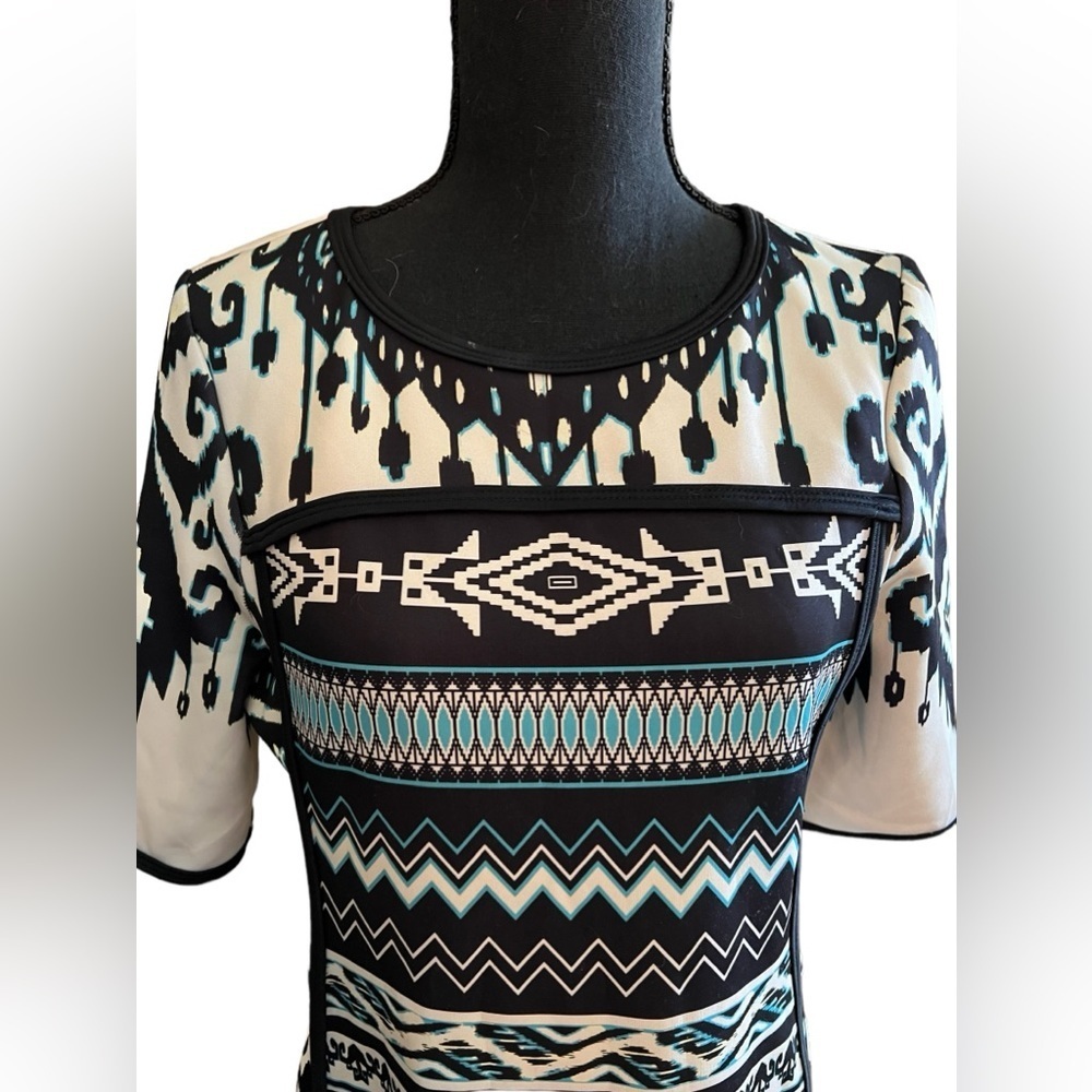 Hale Bob Tribal  Print Wrinkle-Free Dress - Picture 3 of 8